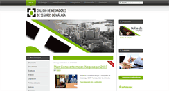 Desktop Screenshot of colegiodesegurosmalaga.com